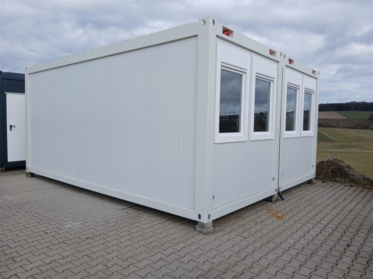 Raumcontainer Doppelanlage
